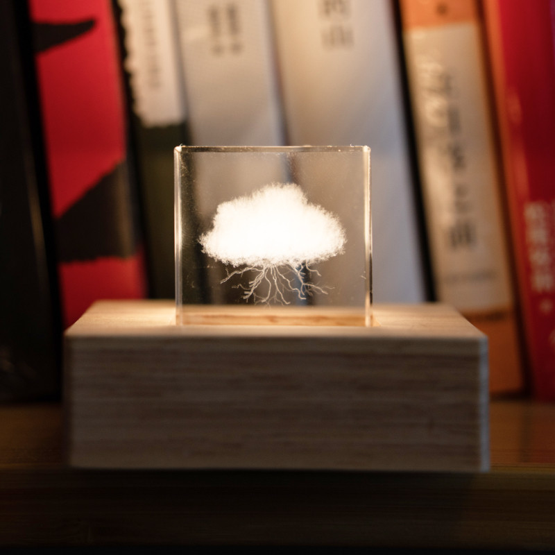奇妙云朵打雷的云创意摆件生日礼物送男友小众高级情人节礼物