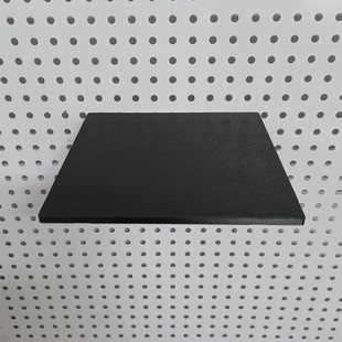 圆孔洞洞板配件平板置物架托盘隔板架音箱收纳平台层板 25孔距
