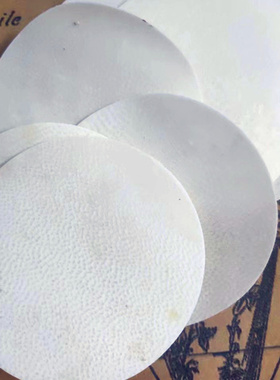 中世纪手工工艺纯羊皮纸 Parchment 许愿卡 满月正圆形 56~58mm