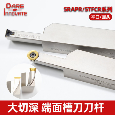 端面槽刀杆STFCRSRAPR大切深