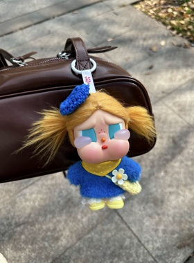 原创crybaby娃衣哭娃娃衣日光沐浴咕噜咕噜克莱因蓝毛绒杉秋