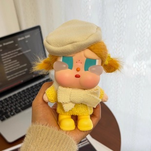 仅娃衣黄色蝴蝶结套装 哭泣vacation衣服搪胶游泳圈系列娃衣套装