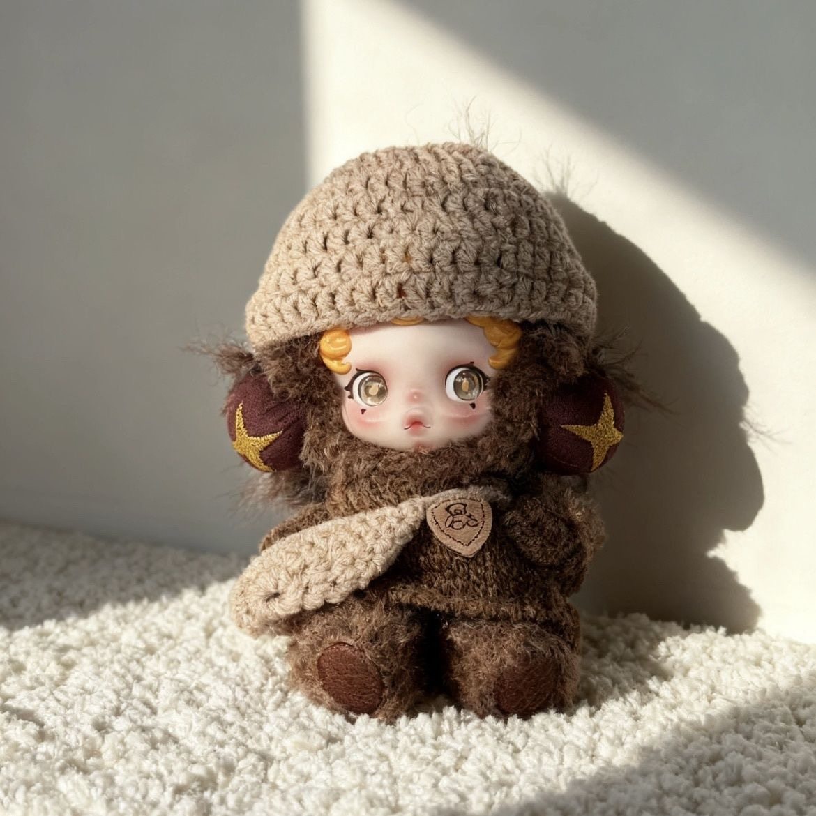 仅娃衣~sp三代不眠剧场光织园10cm栗子套装毛衣手作衣服不含公仔,模玩/动漫/周边/娃圈三坑/桌游,棉花娃娃/毛绒玩具娃衣,淘宝优惠券,粉丝福利购,淘宝优惠卷