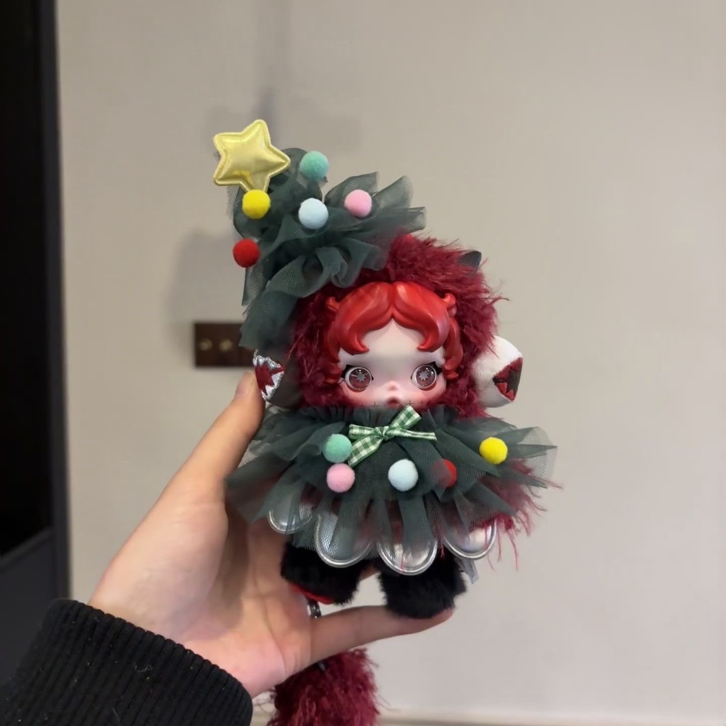 sp娃衣不眠剧场系列贪吃鬼圣诞夜娃衣重工原创甜美娃衣10cm娃衣