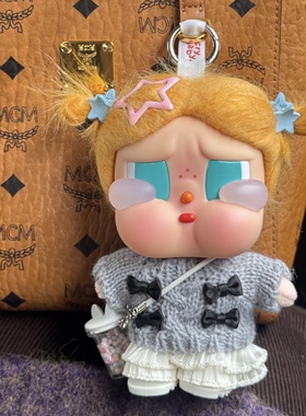 CRYBABY哭娃度假Vacation Mode On搪胶毛绒恋夏一族娃衣裙子