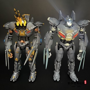 环太平洋机甲电镀欧洲机甲尤里卡突袭者流浪者憎恶棱背龟手办玩具