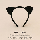 日韩版 新款 可爱猫耳朵发箍超萌韩国甜美宽边洗脸发卡卖萌头箍头饰
