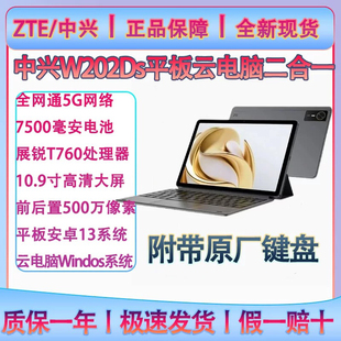 中兴云电脑W202DS移动版平板电脑商务办公插卡通话立体声7510毫安