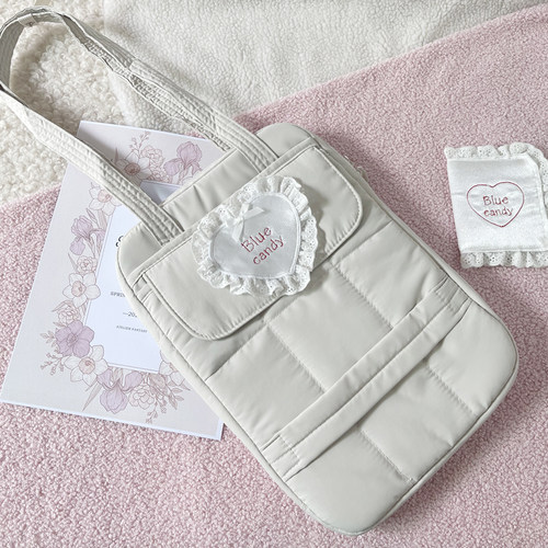 单肩平板电脑包ins风萝莉