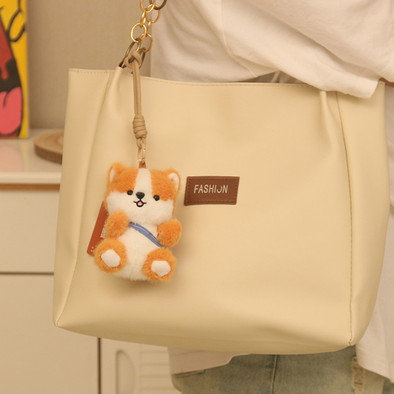 可爱柯基挂件毛绒玩具公仔柴犬小狗狗包包挂饰钥匙扣布娃娃送朋友