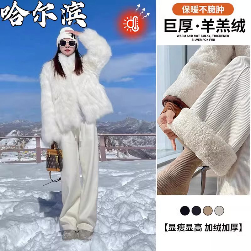 东北哈尔滨雪乡长白山防寒裤子