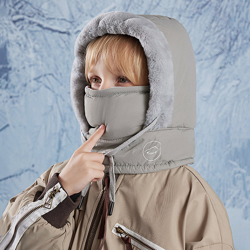 哈尔滨旅游保暖装备东北防寒帽子围巾一体儿童雪地帽大童防风棉帽,童装/婴儿装/亲子装,帽子,淘宝优惠券,粉丝福利购,淘宝优惠卷