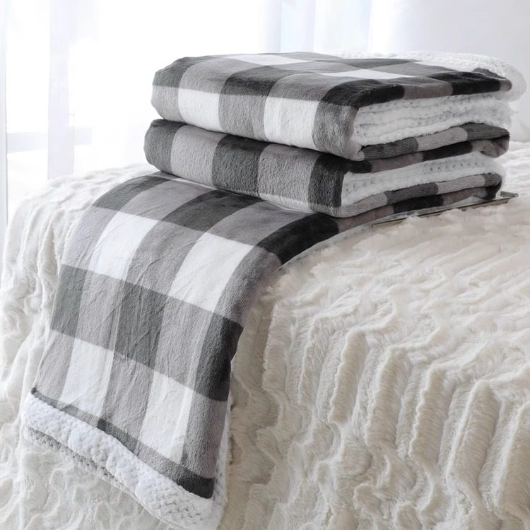 毛毯珊瑚绒午睡小毯子法兰绒沙发盖毯加厚冬季垫铺床单人学生宿舍