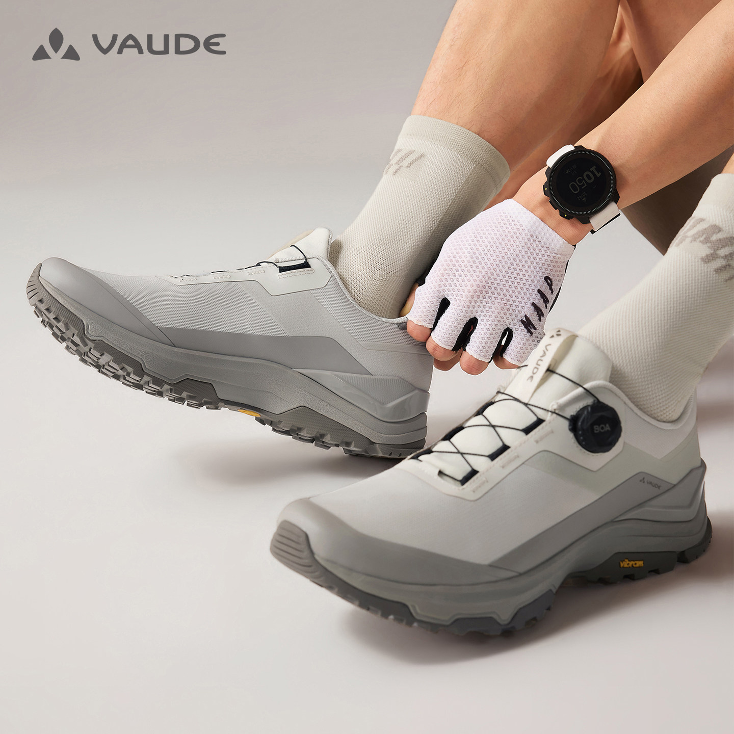 VAUDE巍德富伦BOA徒步鞋VIBRAM户外骑行防滑耐磨透气男款