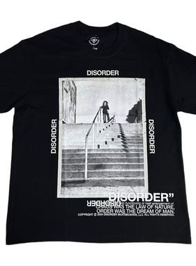 美潮 职业滑手Nyjah Huston自主品牌DISORDER T恤
