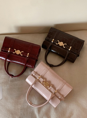 南风Chio2nd 琉光晚宴小方包包女式2025新款粉色手提包单肩斜挎包