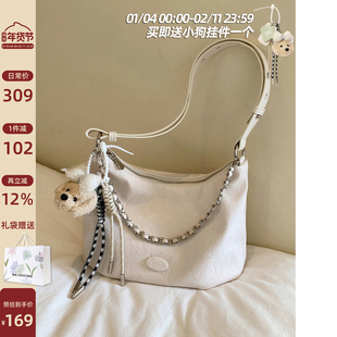 南风Chio2nd 云月桃山托特包包女式2026新款休闲腋下包单肩斜挎包