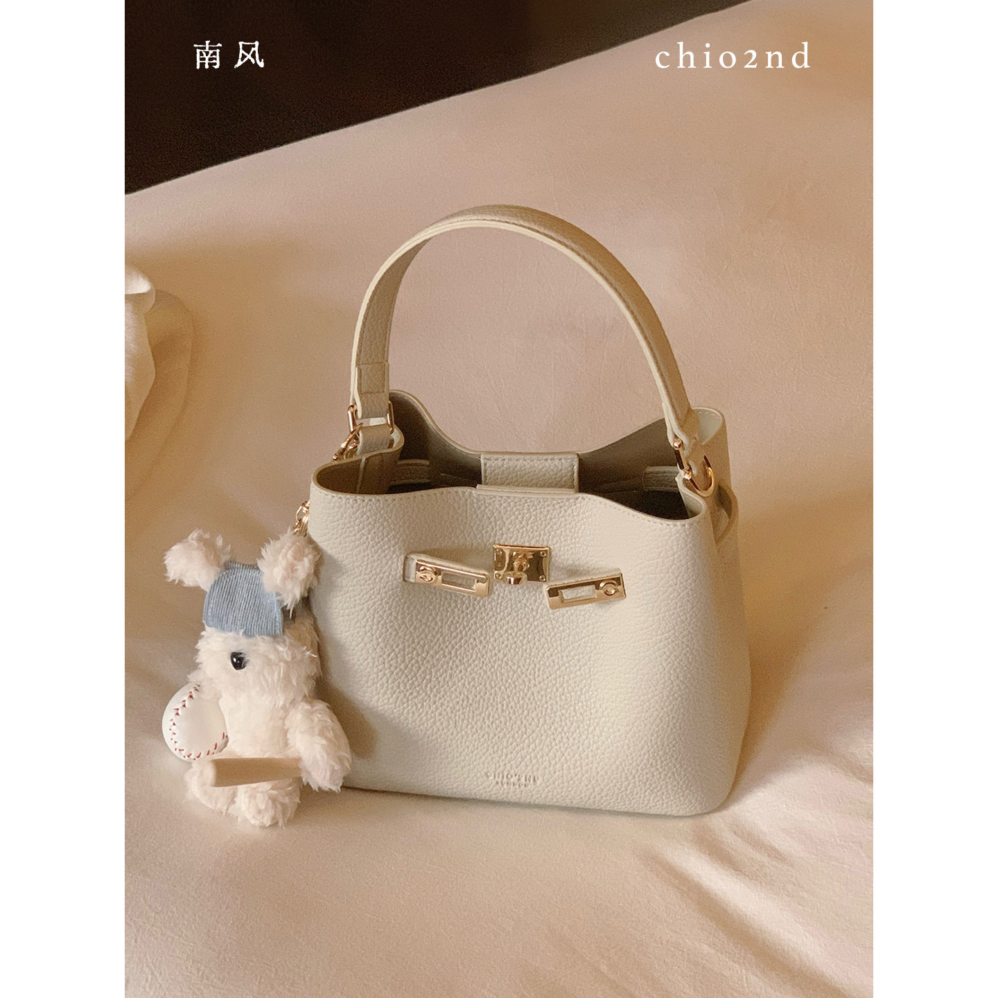 南风Chio2nd 清江衔玉托特包包日常通勤百搭手提包女包单肩斜挎包