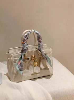 南风xMECCO KERNA 米兰新贵铂金包2023新款包包女手提单肩斜挎包