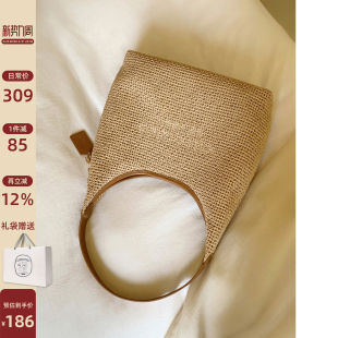 南风Chio2nd 阳光春夏托特包包女士春夏编织包腋下包手提单肩大包