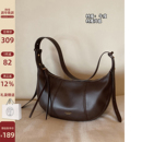 南风Chio2nd lem～风牛皮腰包包女秋冬质感小众腋下包单肩斜挎包