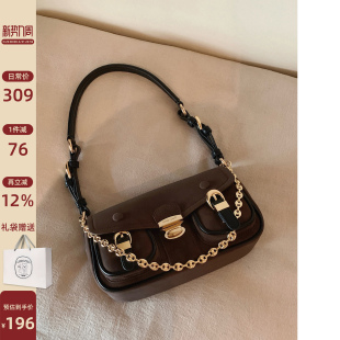 南风Chio2nd 超火精致斜挎小包包女单肩包 松露可可腋下包2026新款