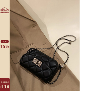 爆款 南風(fēng)小鋪愛(ài)彼皇家小方包包女2025年新款 高級(jí)感鏈條單肩斜挎包