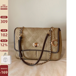 南风Chio2nd 明媚深秋链条包包女秋冬菱格链条大包通勤单肩斜挎包