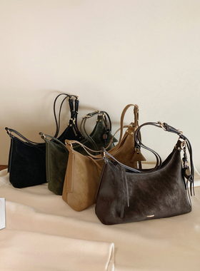 南风Chio2nd 柔焦冬日托特包包女新款高级松弛感hobo包单肩斜挎包