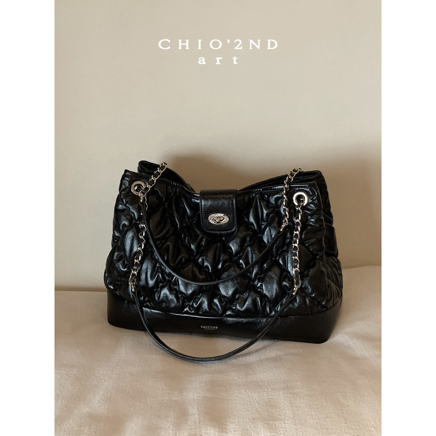 南风Chio2nd黑天鹅托特包图片