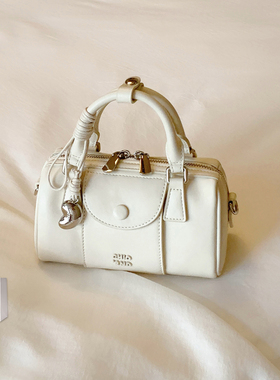 南风Chio2nd 珍珠微光枕头包包女士波士顿手提包小拎包单肩斜挎包