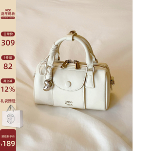 南风Chio2nd 珍珠微光枕头包包女士波士顿手提包小拎包单肩斜挎包