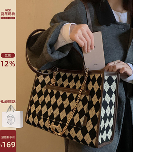 南风Chio2nd 大容量高级感通勤手提单肩大包 托特包包女2025年新款