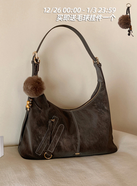 南风Chio2nd 秋旅摩卡托特包包女斜挎包简约百搭大气单肩腋下包