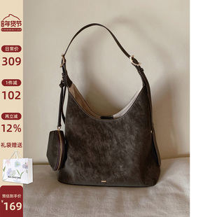 南风Chio2nd 温润松林托特包包女式2026新款秋冬大容量单肩斜挎包