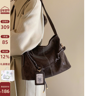 南风Chio2nd 秋霜清月托特包包女轻奢小众高级感通勤单肩斜挎大包