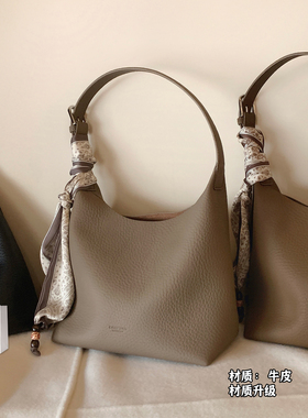 南风Chio2nd 牛皮万象霜华托特包包女士老钱风气质手提单肩斜挎包