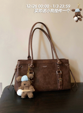 南风Chio2nd 维也纳秋托特包包女款秋冬复古通勤大容量手提单肩包