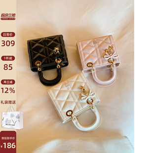 南风Chio2nd 华宴时代手提包包女士高级感轻奢小众菱格单肩斜挎包