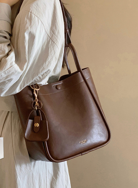 南风Chio2nd 胶片时光托特包包女斜挎包简约百搭大气菜篮子单肩包