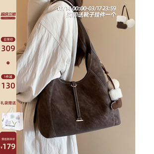 南风Chio2nd 霜岛邮报托特包包女款大容量hobo包单肩腋下包斜挎包