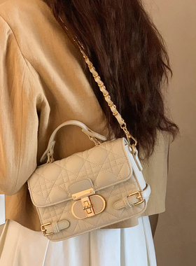 南风Chio2nd 比利时城堡小方包质感包包女百搭手提单肩斜挎小包