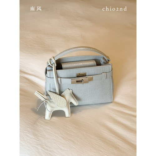 Chio2nd薄荷轻语手提凯莉包