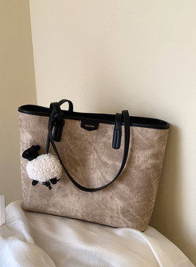 南风Chio2nd 小羊市集托特包包女2025新款大容量上课通勤包单肩包