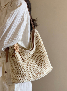 南风Chio2nd 沙滩托特包包女款大容量夏天编织包手提单肩包斜挎包