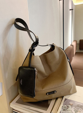 南风Chio2nd 柏林墙影托特包包女松弛感休闲大包通勤包单肩斜挎包