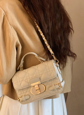 南风Chio2nd 比利时城堡小方包质感包包女百搭手提单肩斜挎小包