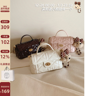 南风Chio2nd 米兰晚宴小方包包女2025超火手提菱格链条单肩斜挎包