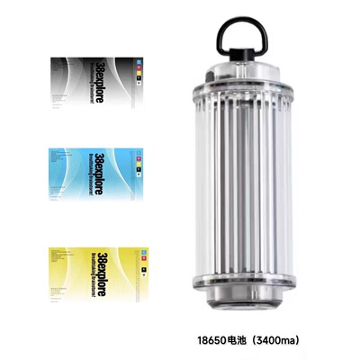 38explore户外露营灯38灯透明线条彩色装饰新款贴纸灯贴灯衣贴纸