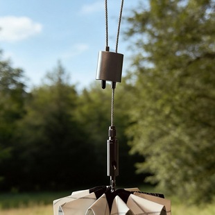 户外露营钢丝吊绳无极调节帐篷吊顶挂绳挂钩灯具吊扣